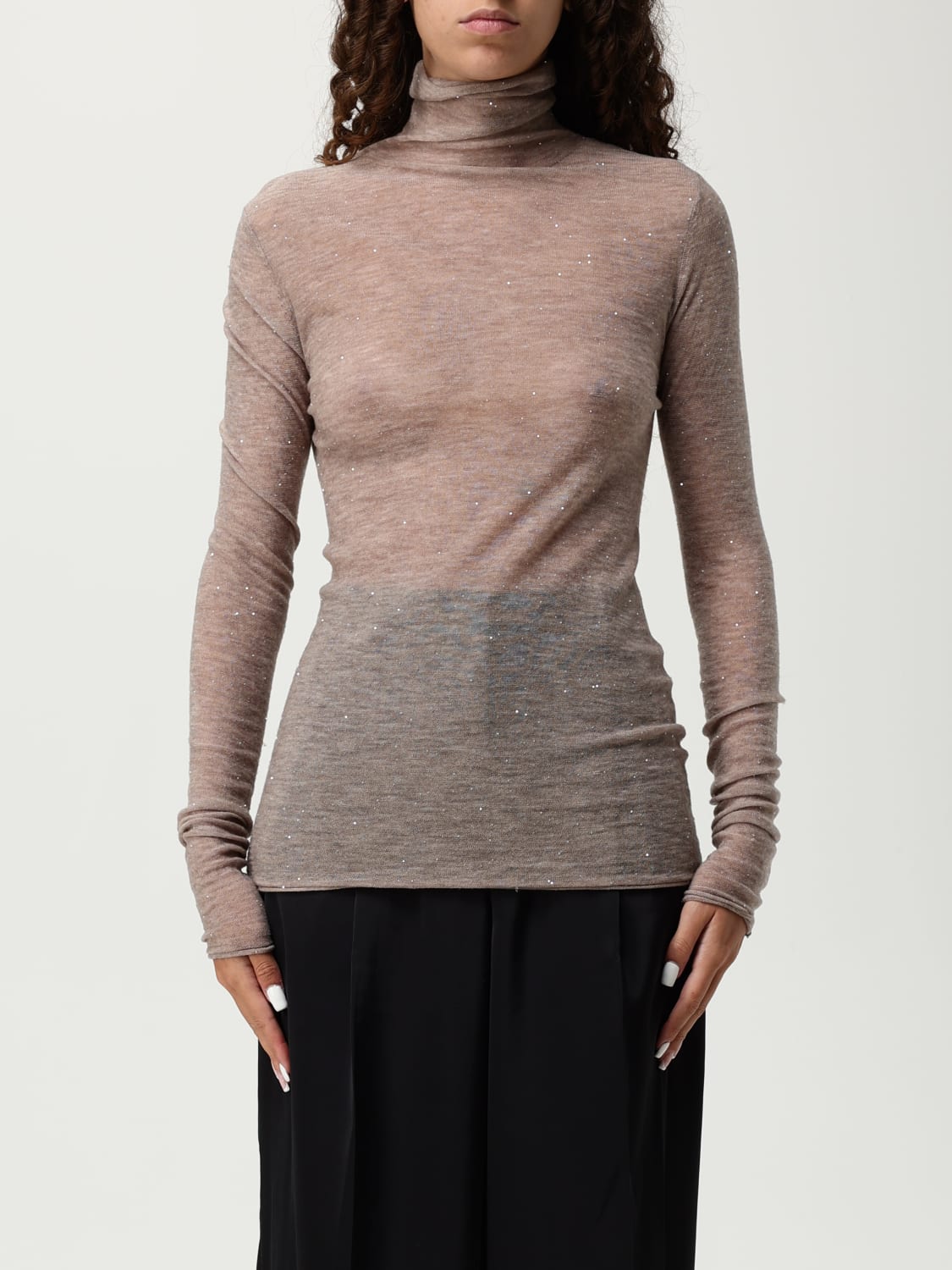 PINKO PULLOVER: Pullover damen Pinko, Beige - Img 1