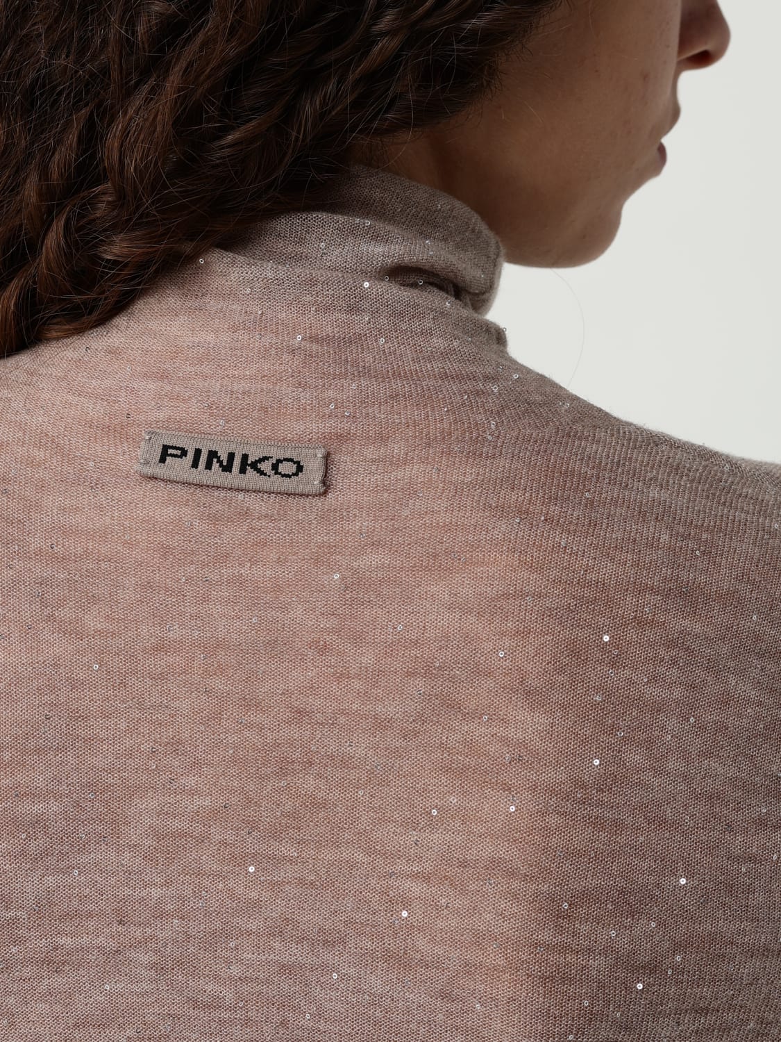 PINKO PULLOVER: Pullover damen Pinko, Beige - Img 3