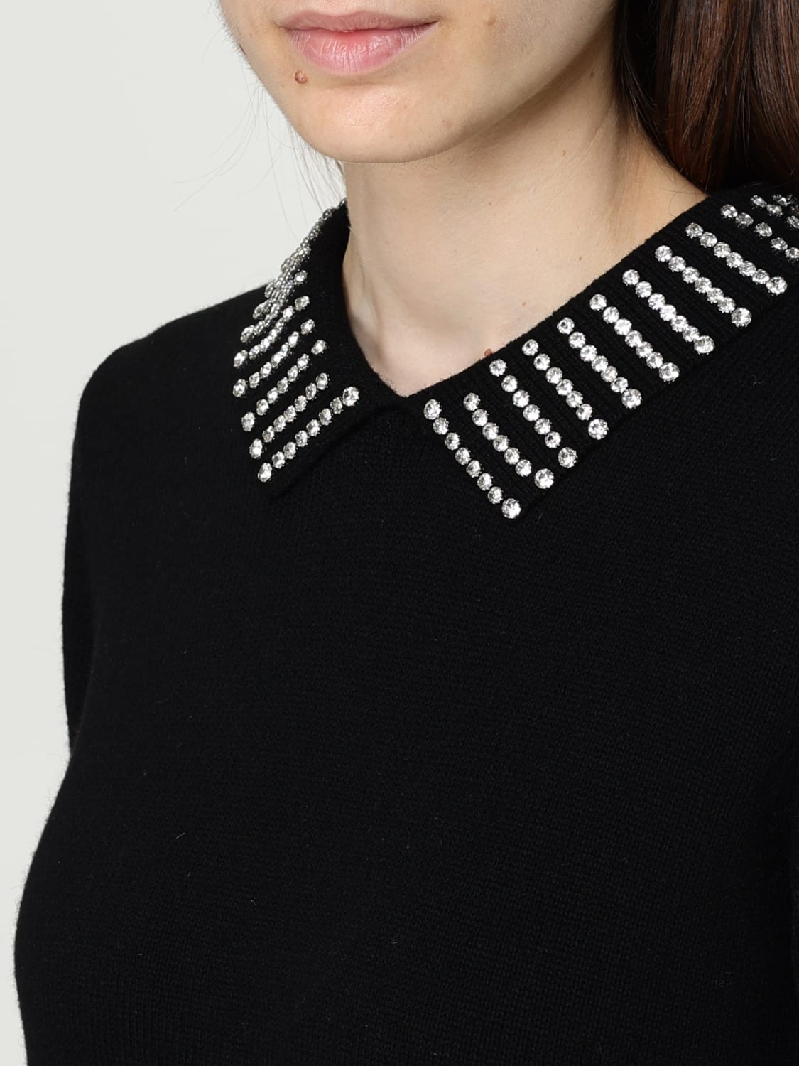 PINKO POLO: Pull femme Pinko, Noir - Img 4