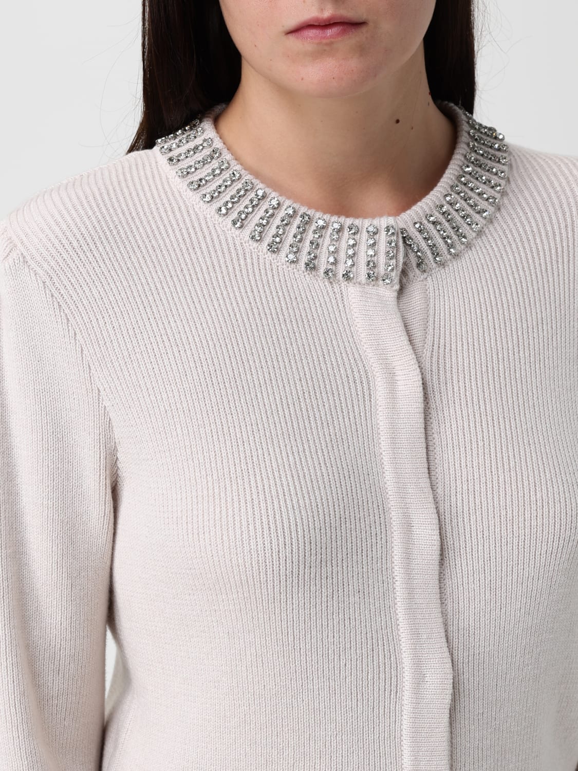 PINKO PULLOVER: Pullover damen Pinko, Cream - Img 4