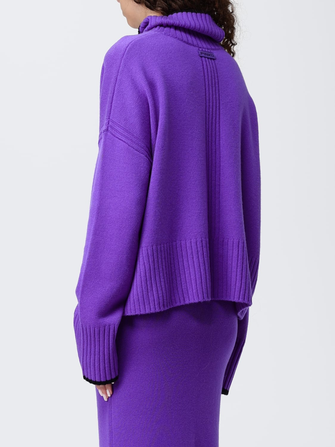 PINKO SWEATER: Sweater woman Pinko, Violet - Img 3