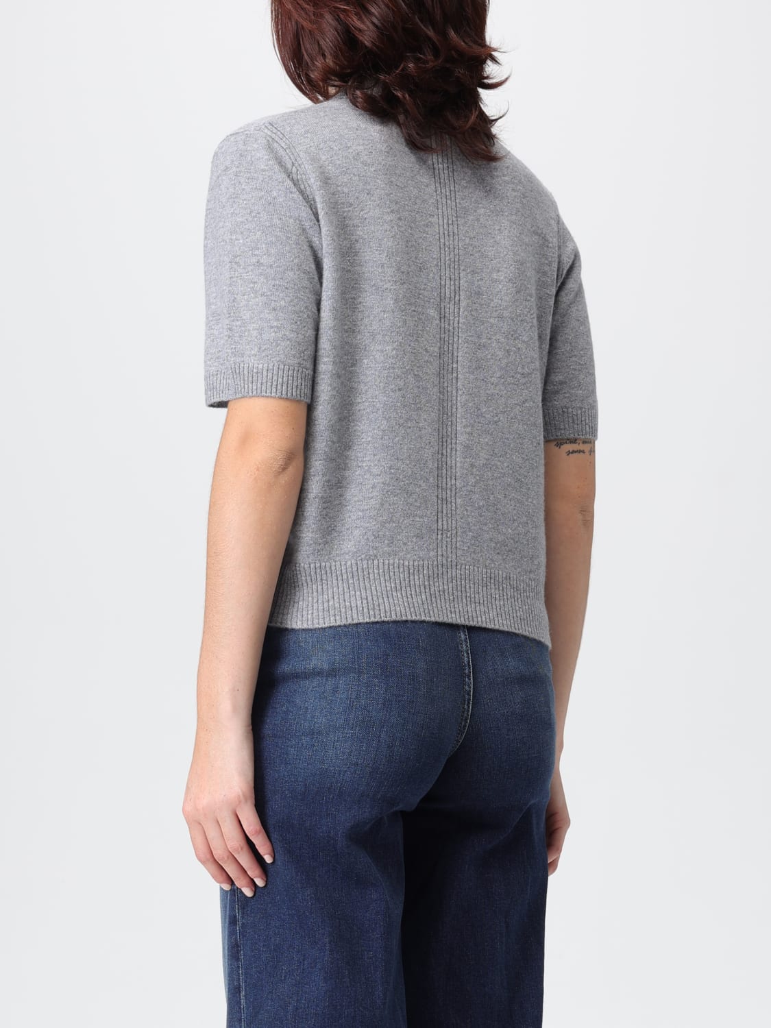 PINKO POLO: Jersey mujer Pinko, Gris - Img 2