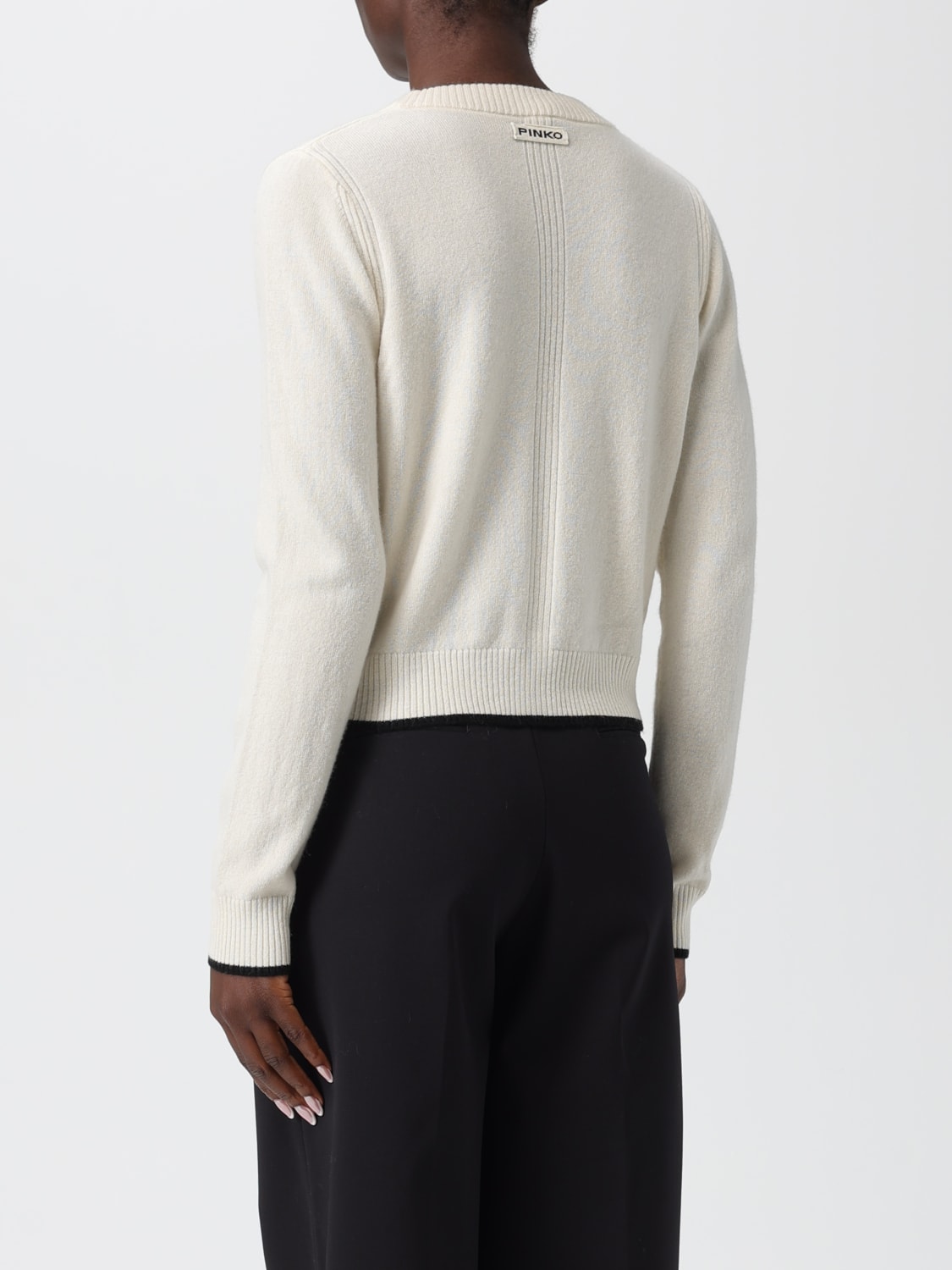 PINKO PULLOVER: Pullover damen Pinko, Weiß - Img 2