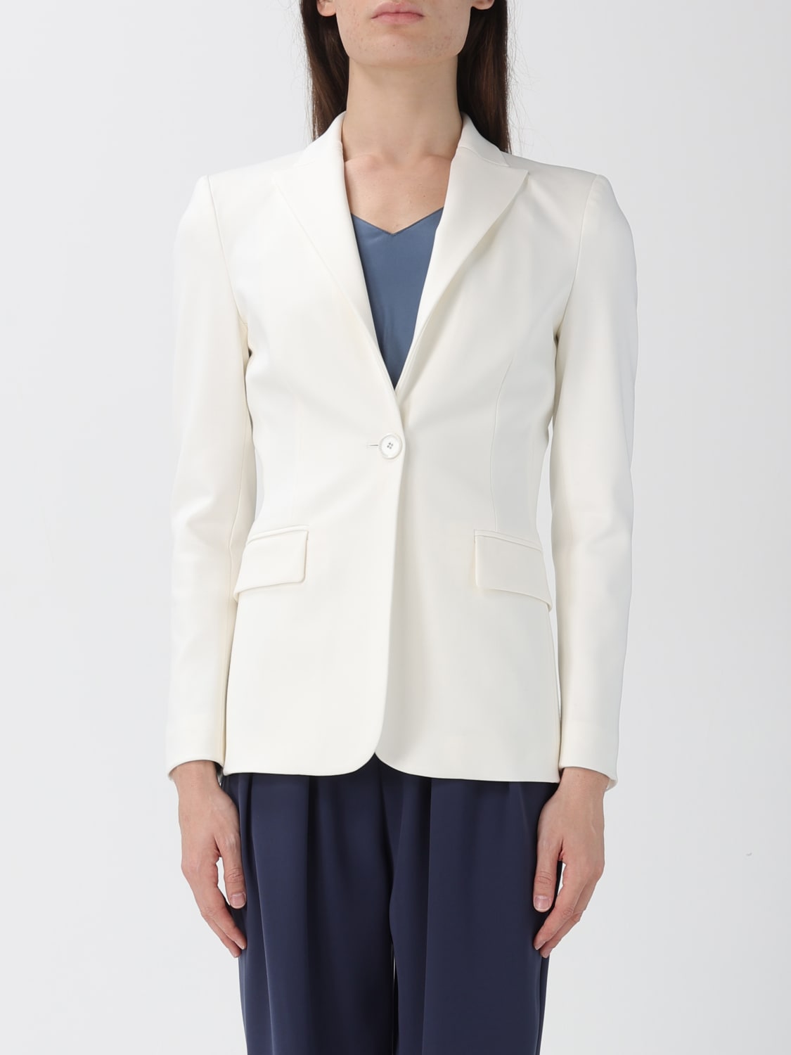 PINKO JACKET: Blazer woman Pinko, White - Img 1