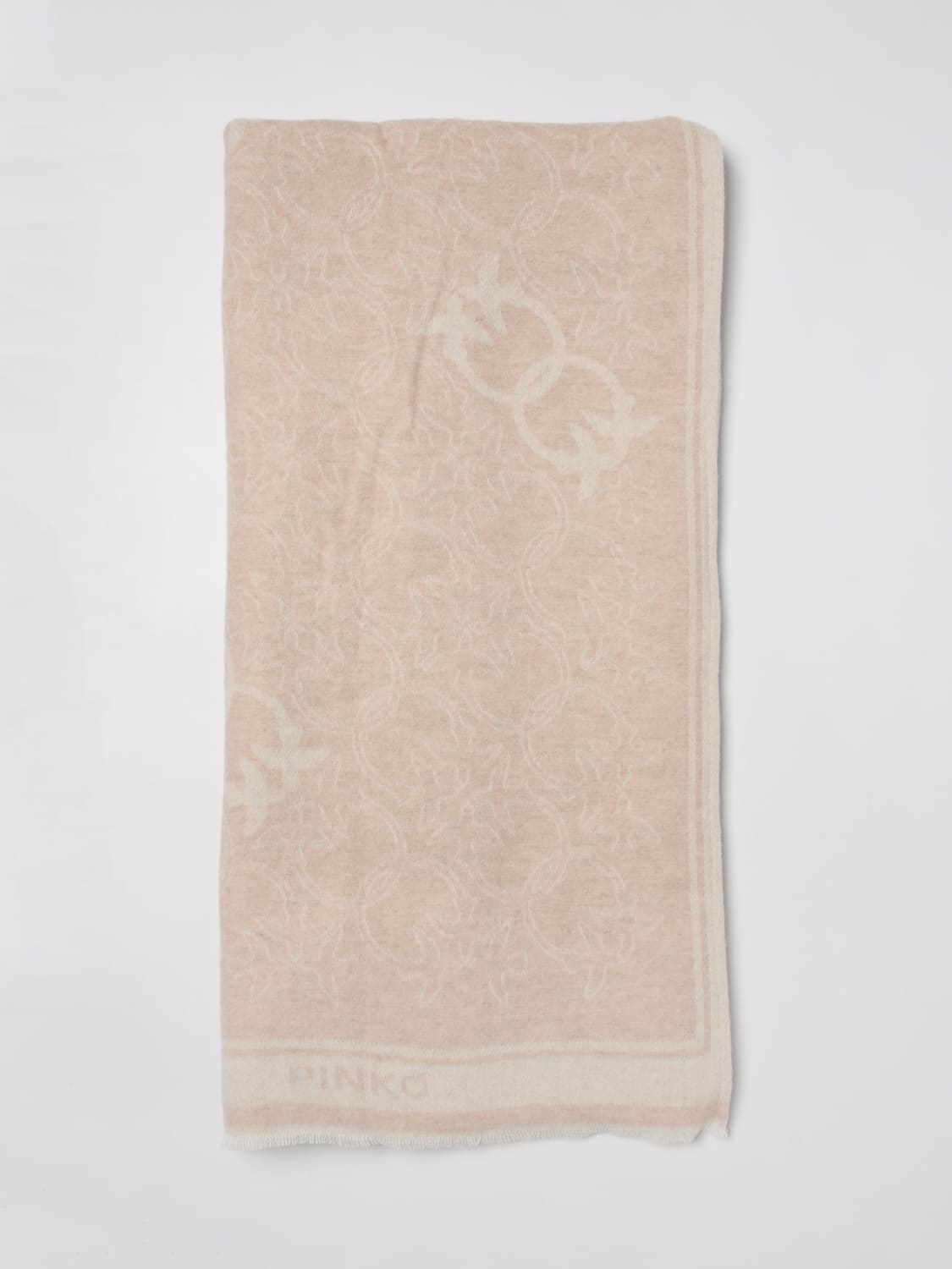 PINKO COAT: Scarf woman Pinko, Camel - Img 1