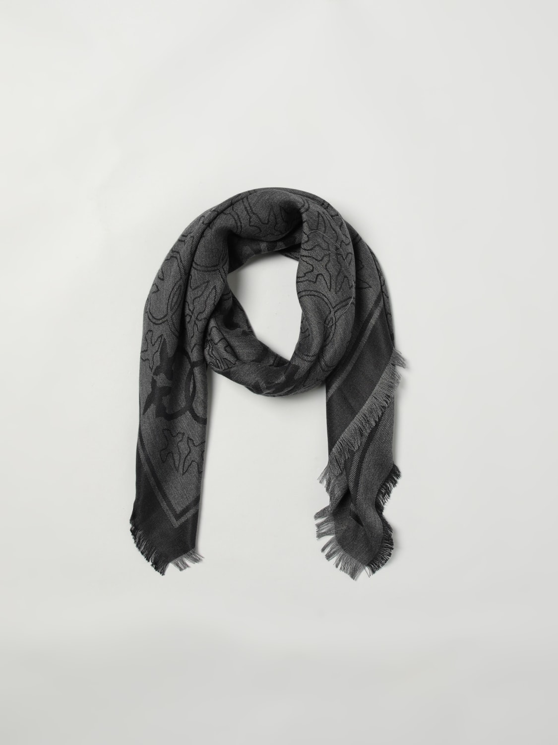 PINKO BUFANDA: Bufanda mujer Pinko, Gris - Img 2