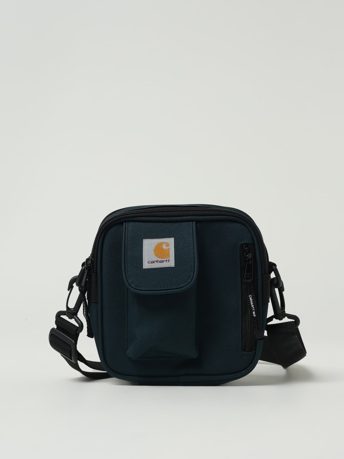CARHARTT WIP BORSA A TRACOLLA: Borsa Carhartt Wip in poliestere riciclato, Blue - Img 1