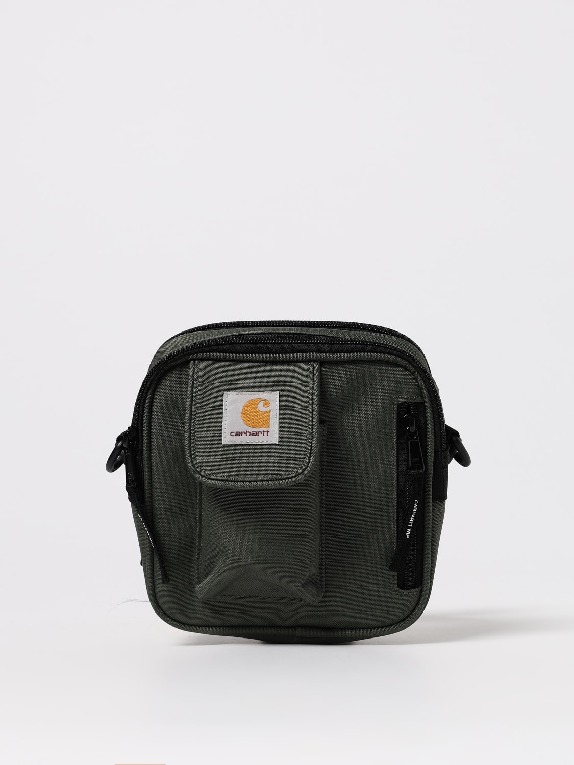 CARHARTT WIP BORSA A TRACOLLA: Borsa Carhartt Wip in poliestere riciclato, Verde - Img 1