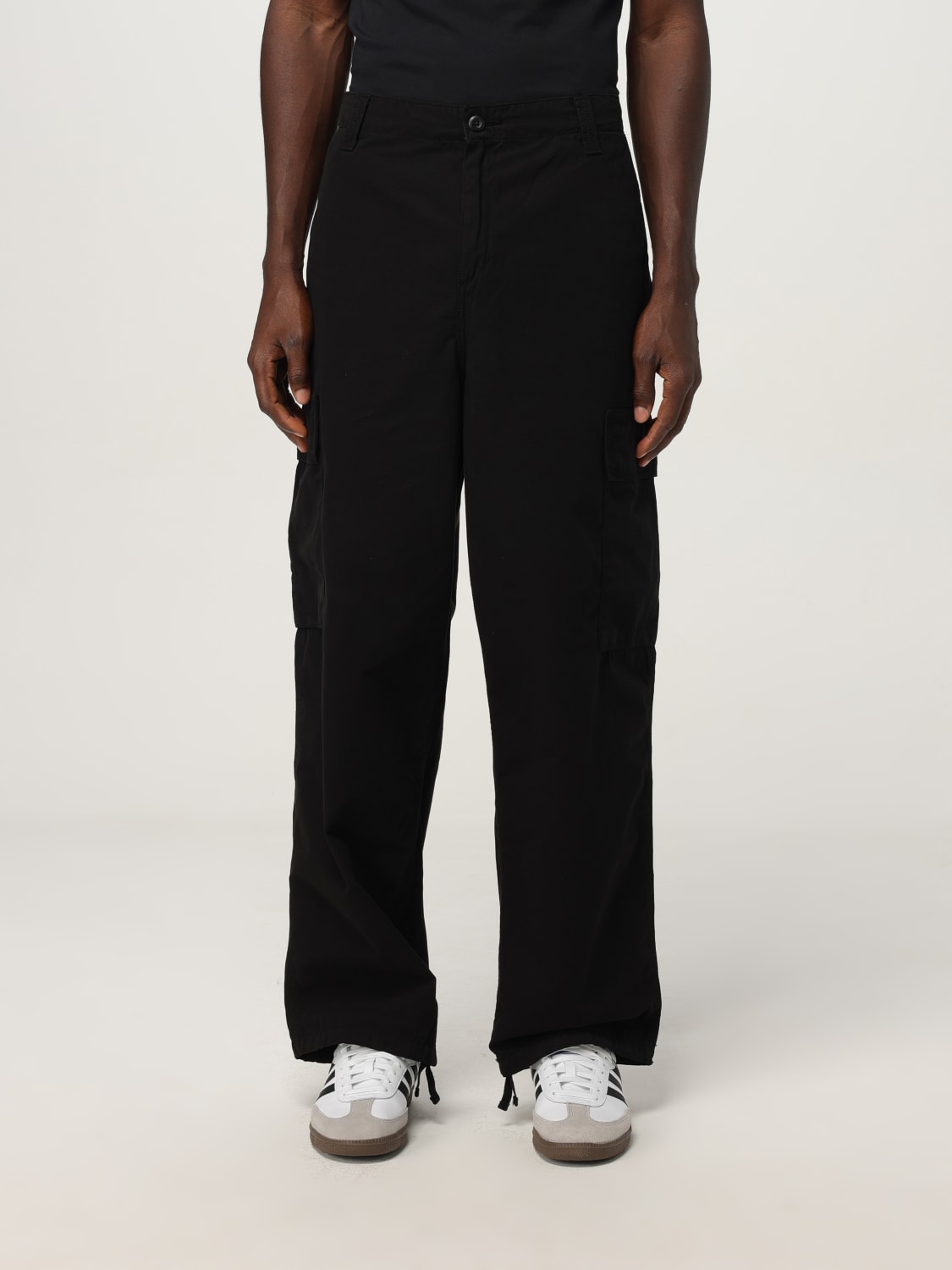 CARHARTT WIP PANTS: Pants men Carhartt Wip, Black - Img 1