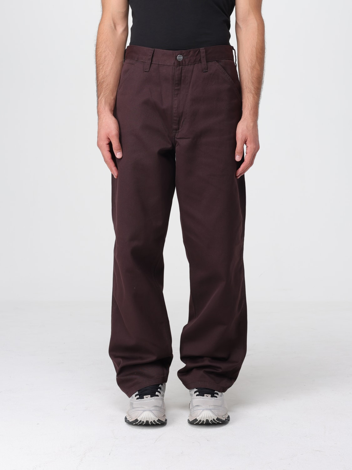 CARHARTT WIP HOSE: Hose herren Carhartt Wip, Braun - Img 1