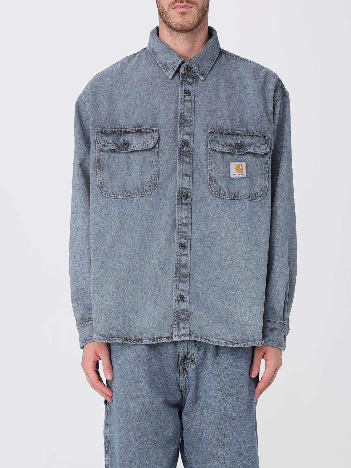 CARHARTT WIP HEMD: Hemd herren Carhartt Wip, Hellblau - Img 1