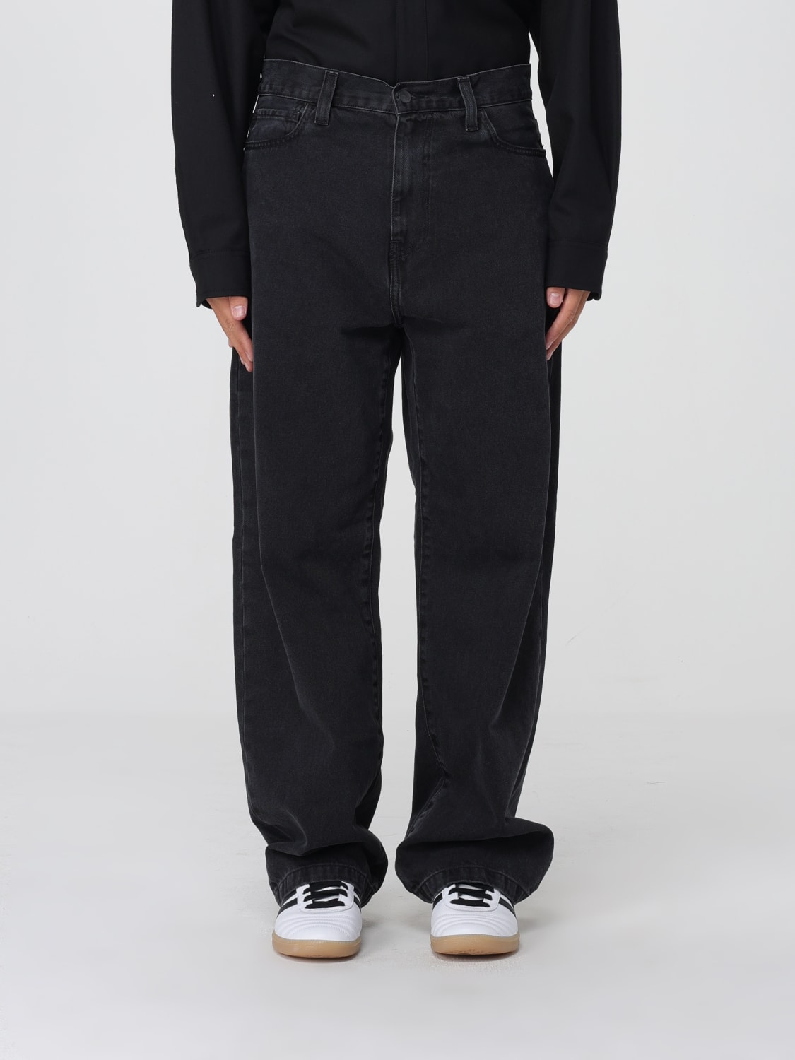 CARHARTT WIP JEANS: Short men Carhartt Wip, Black - Img 1