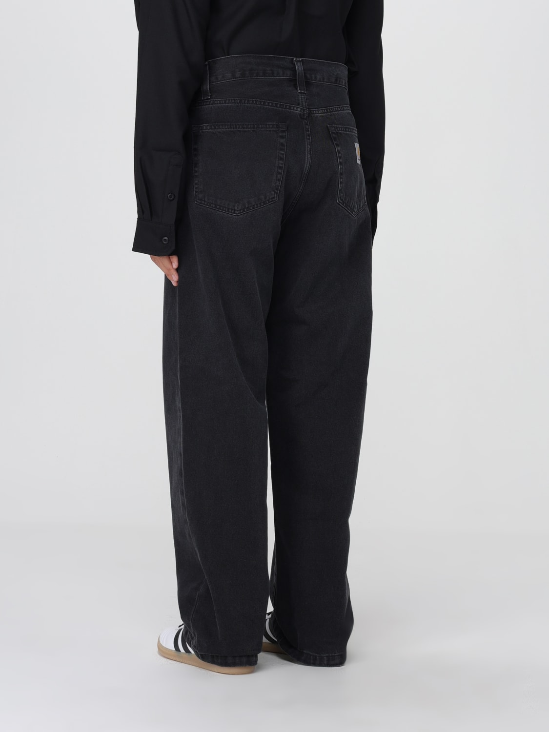 CARHARTT WIP JEANS: Short men Carhartt Wip, Black - Img 3