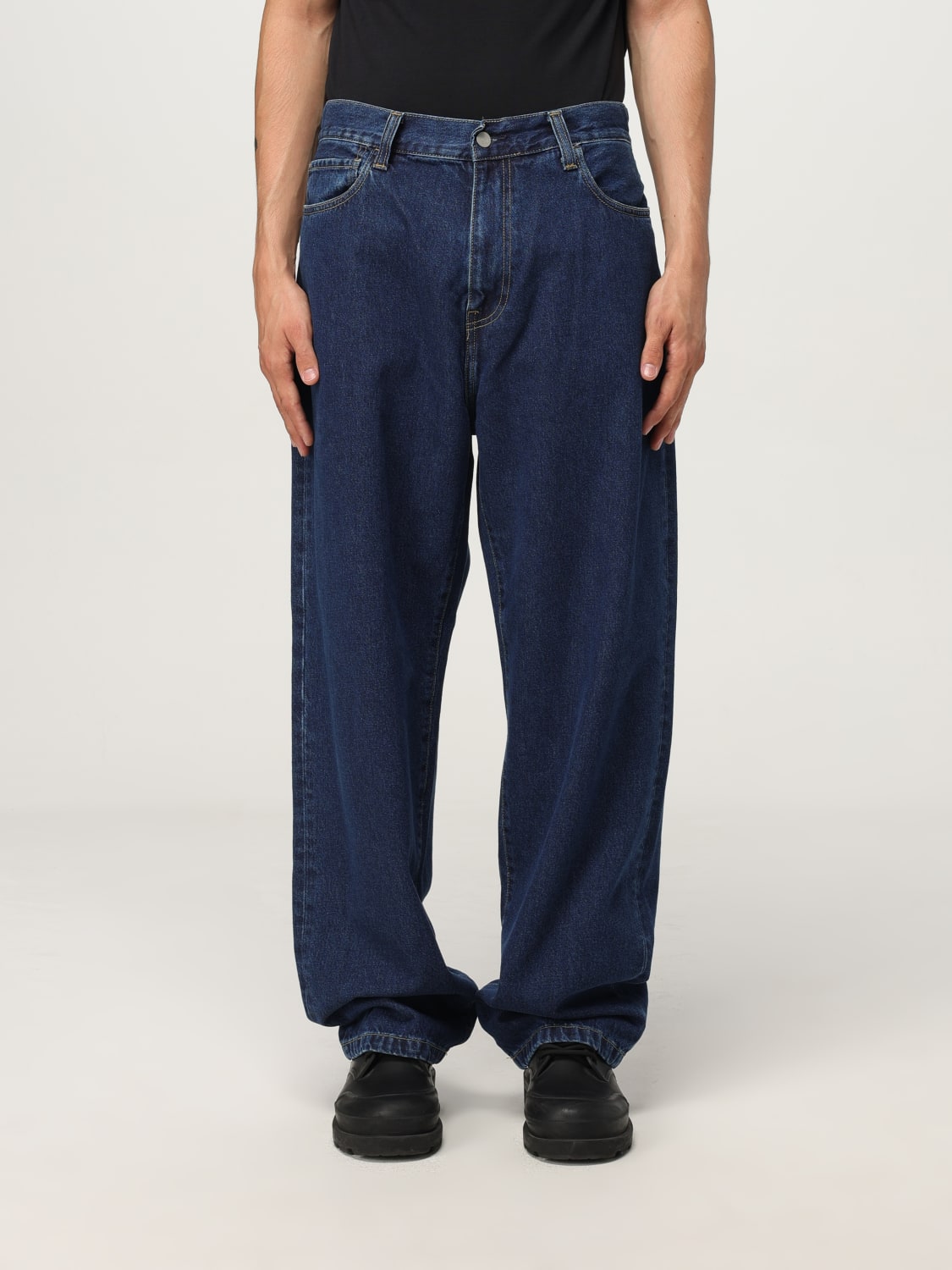 CARHARTT WIP JEANS: Short men Carhartt Wip, Blue - Img 1