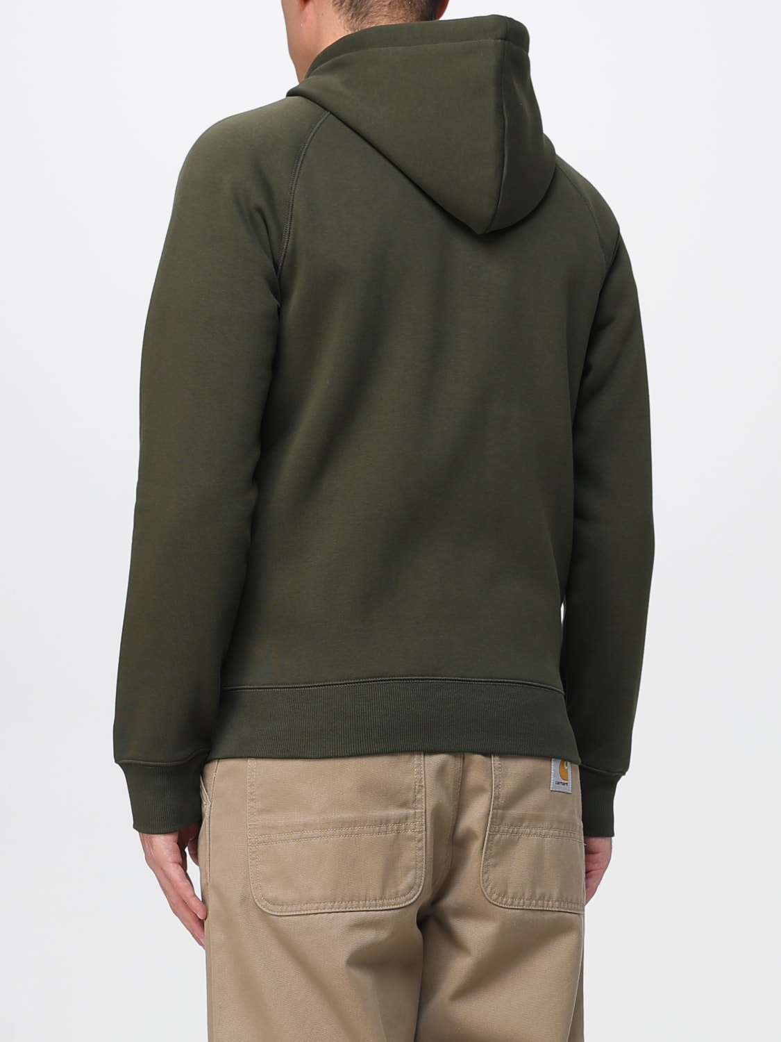 CARHARTT WIP 스웨트셔츠: 스웨트셔츠 남성 Carhartt Wip, 그린 - Img 2