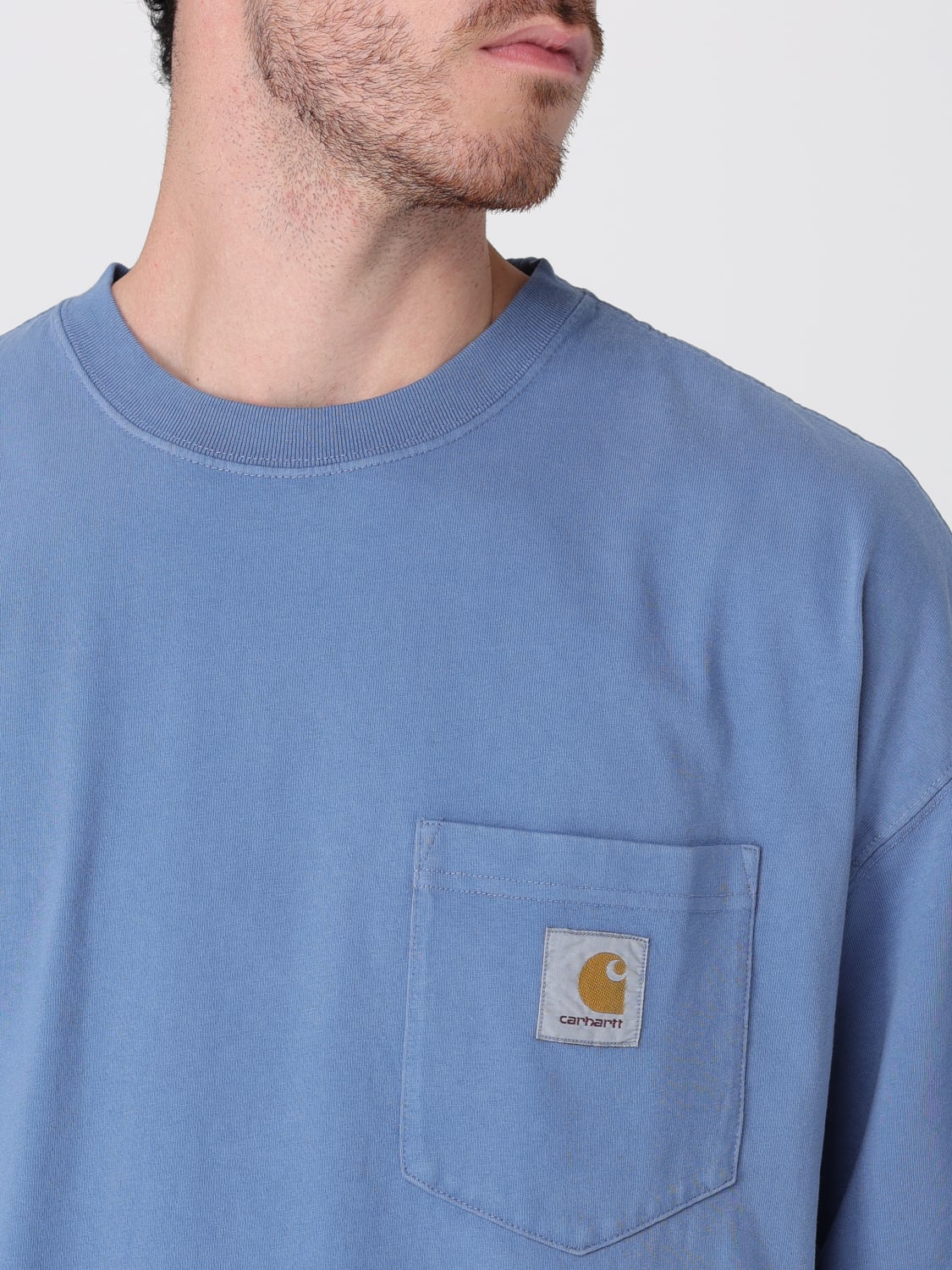 CARHARTT WIP T-SHIRT: T-shirt men Carhartt Wip, White - Img 4