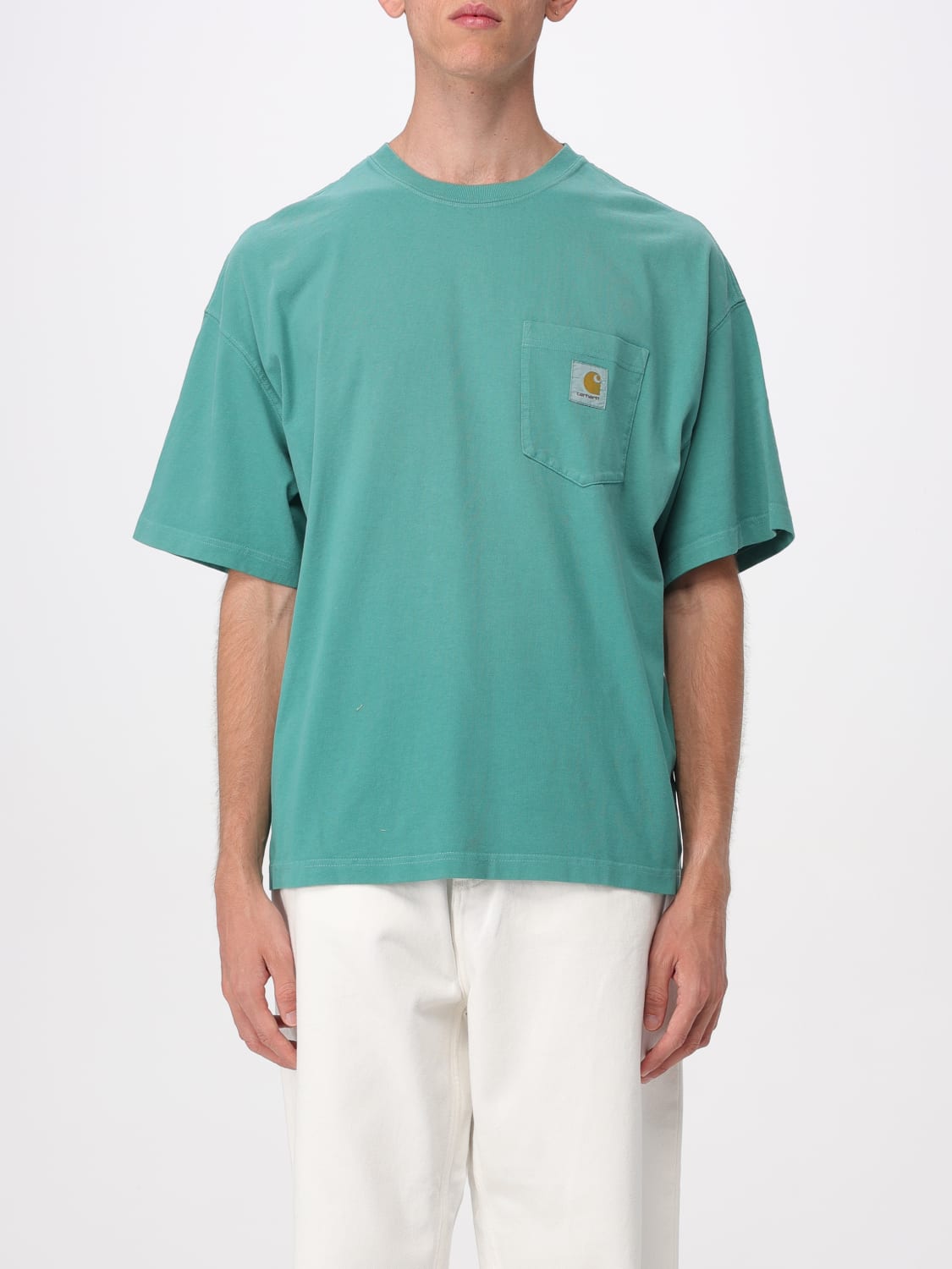 CARHARTT WIP T-SHIRT: T-shirt men Carhartt Wip, Green - Img 1