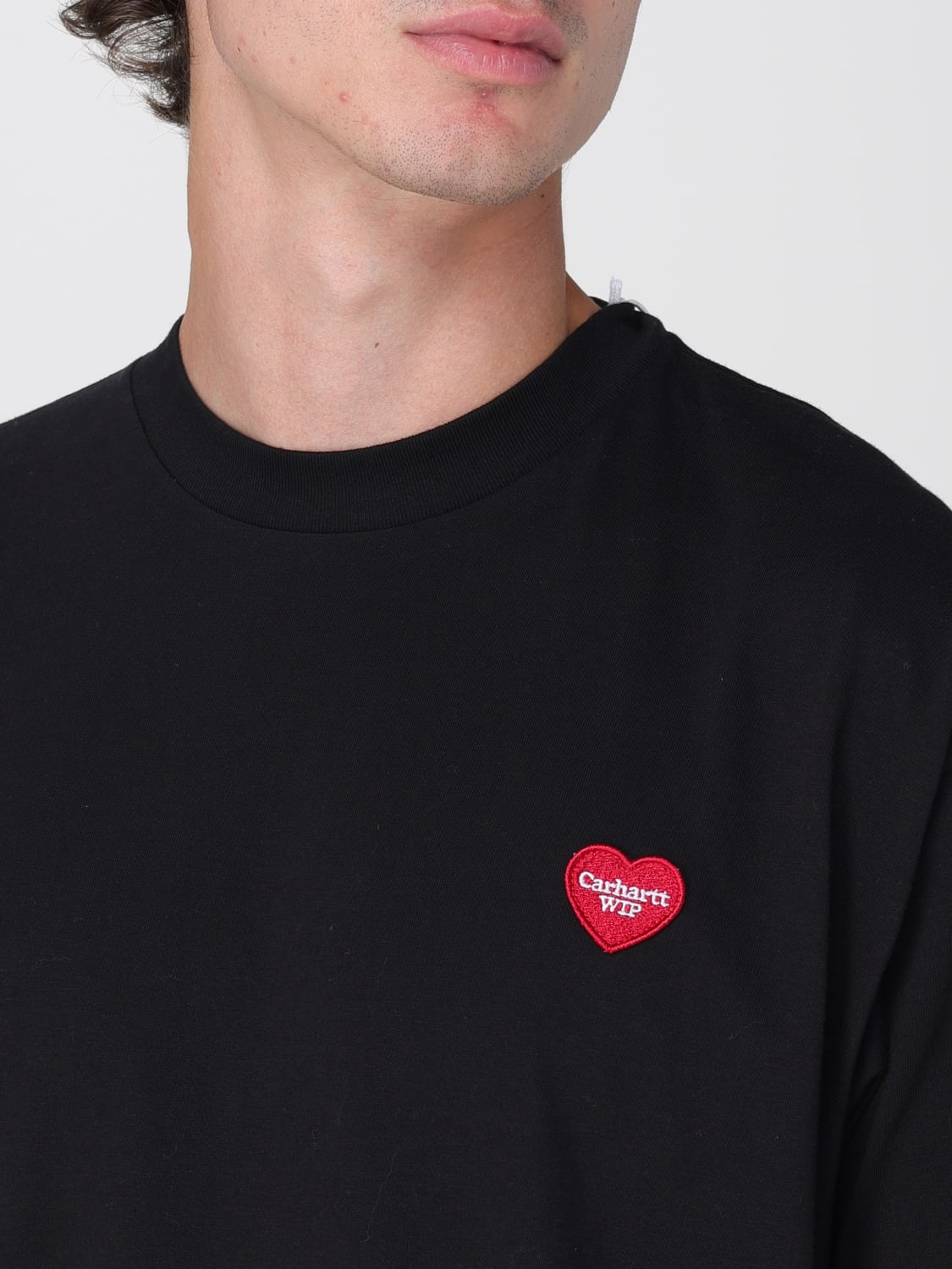 CARHARTT WIP T-SHIRT: T-shirt men Carhartt Wip, Black - Img 3