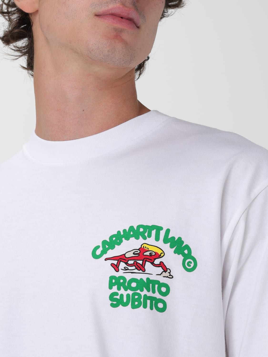 CARHARTT WIP T-SHIRT: T-shirt men Carhartt Wip, White - Img 3