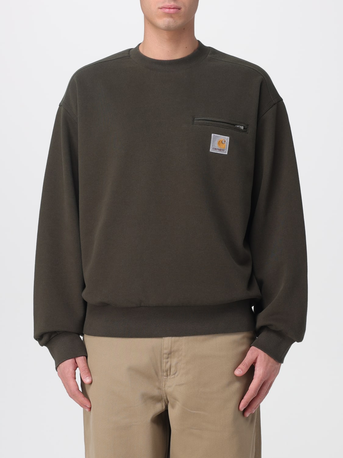 CARHARTT WIP SUDADERA: Sudadera hombre Carhartt Wip, Verde - Img 1