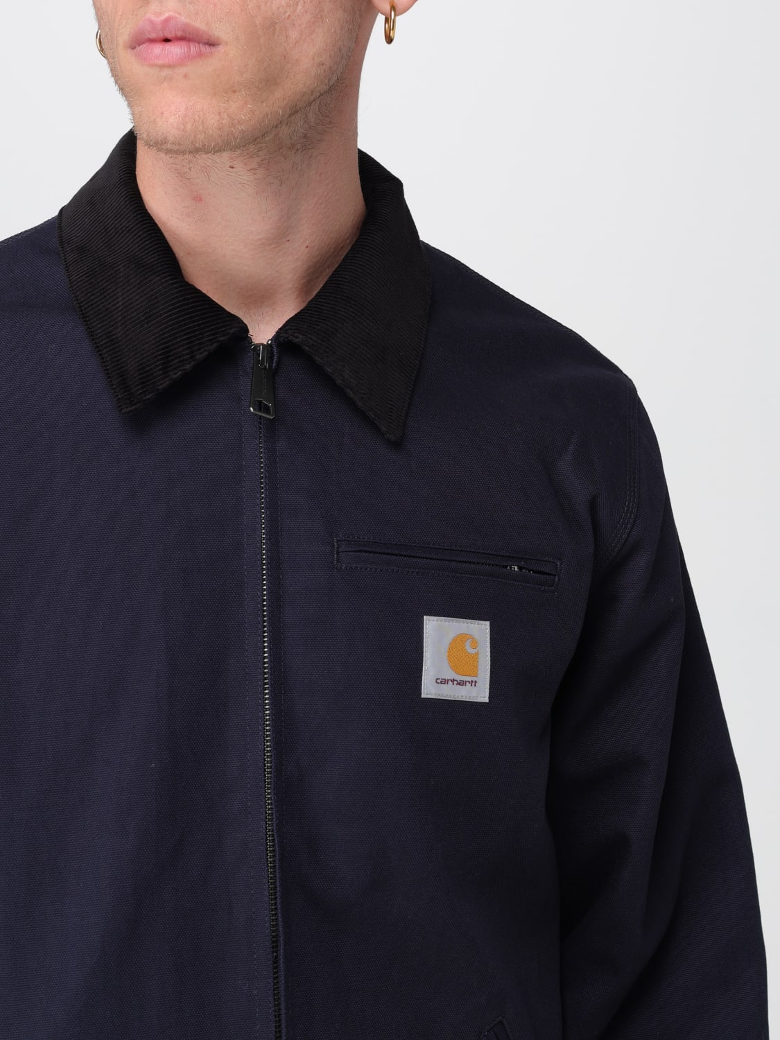 CARHARTT WIP ジャケット: ジャケット メンズ Carhartt Wip, ネイビー - Img 5