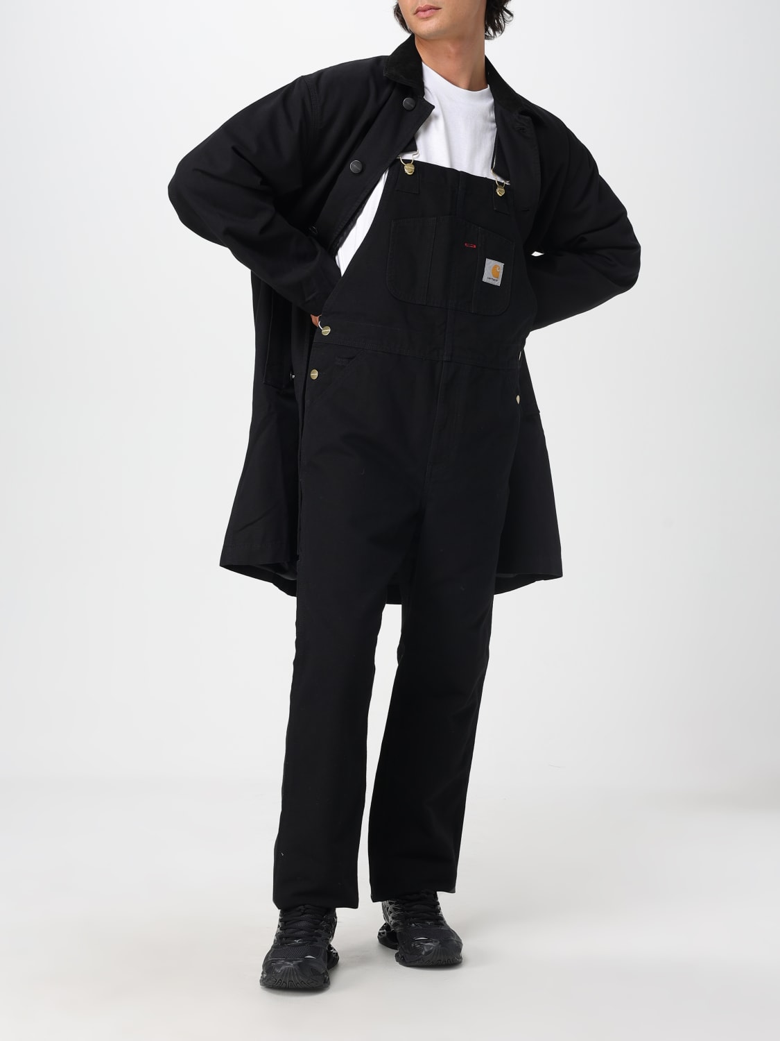 CARHARTT WIP COAT: Coat men Carhartt Wip, Black - Img 2