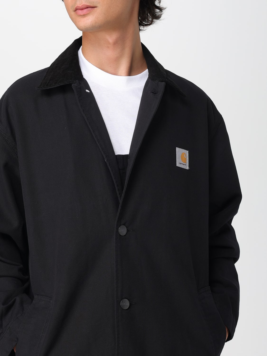 CARHARTT WIP COAT: Coat men Carhartt Wip, Black - Img 5
