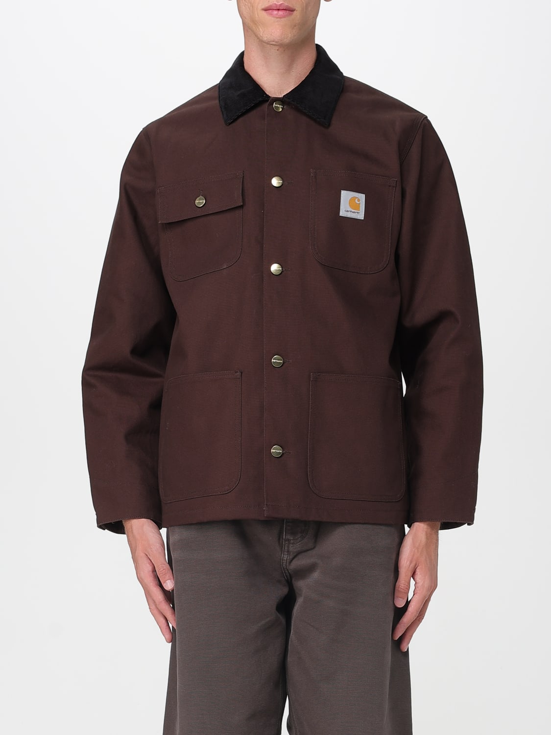 CARHARTT WIP JACKE: Jacke herren Carhartt Wip, Tabak - Img 1
