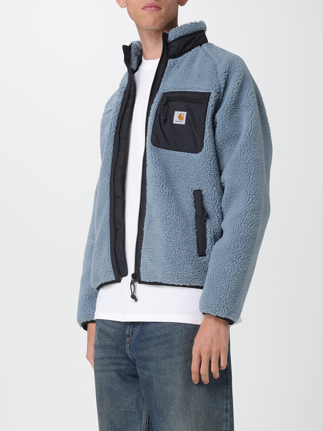 CARHARTT WIP JACKET: Jacket men Carhartt Wip, Gnawed Blue - Img 3
