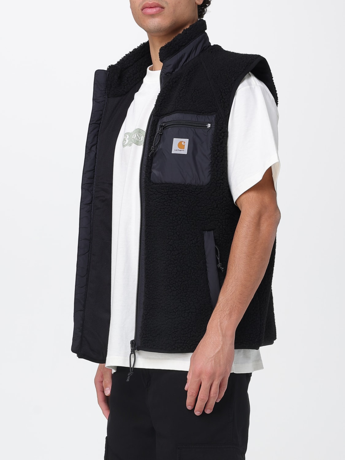 CARHARTT WIP SUIT VEST: Jacket men Carhartt Wip, Black - Img 3