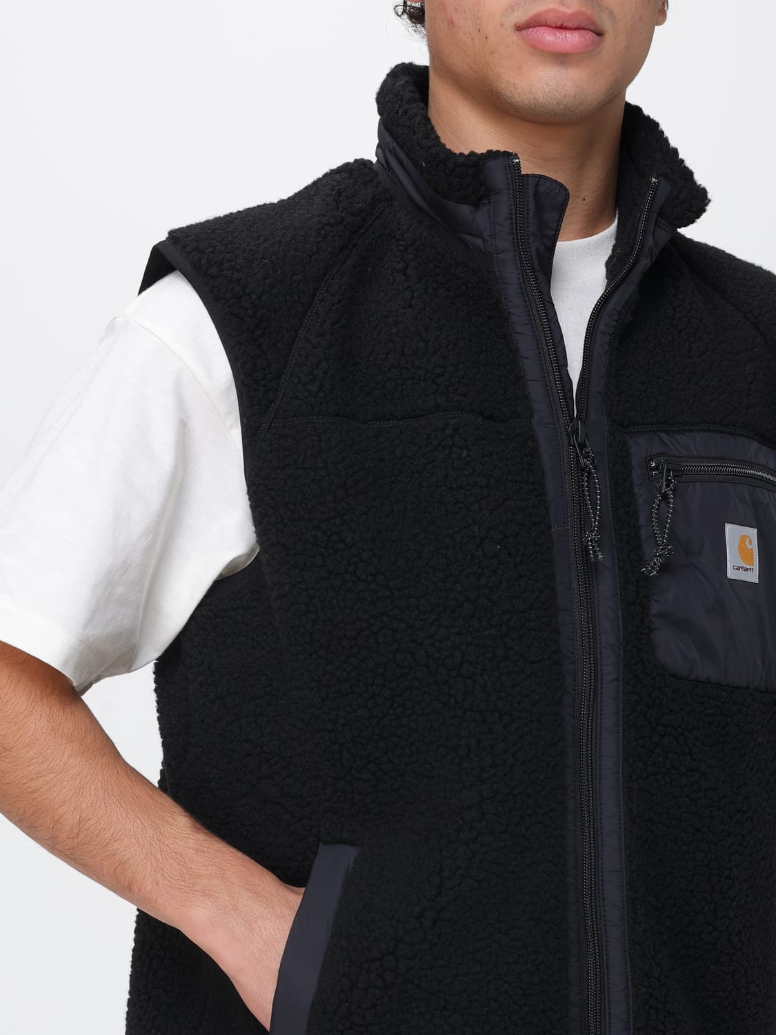 CARHARTT WIP SUIT VEST: Jacket men Carhartt Wip, Black - Img 4