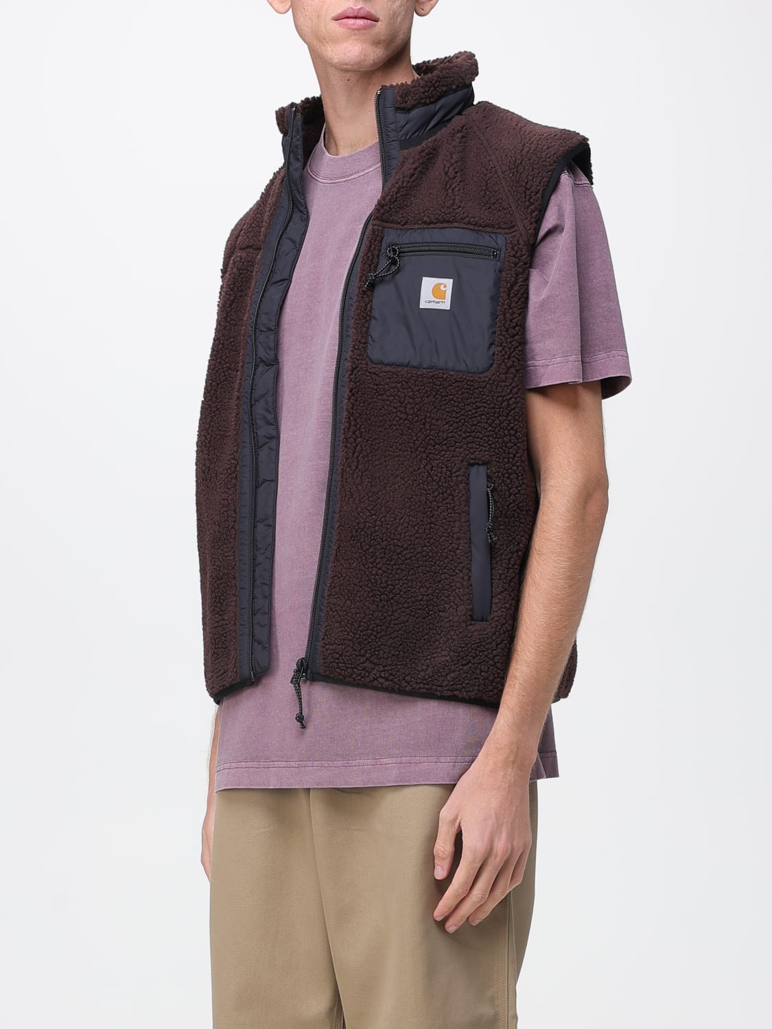 CARHARTT WIP SUIT VEST: Jacket men Carhartt Wip, Brown - Img 3