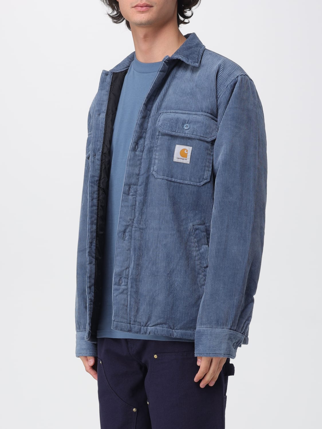 CARHARTT WIP JACKET: Jacket men Carhartt Wip, Gnawed Blue - Img 4