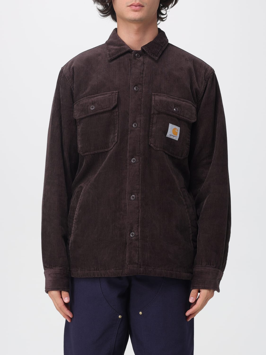CARHARTT WIP JACKET: Jacket men Carhartt Wip, Brown - Img 1
