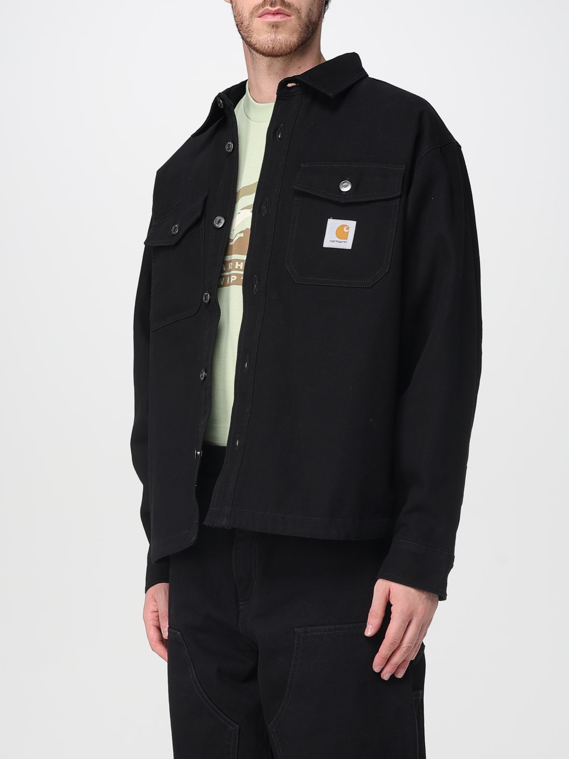 CARHARTT WIP JACKET: Jacket men Carhartt Wip, Black - Img 4