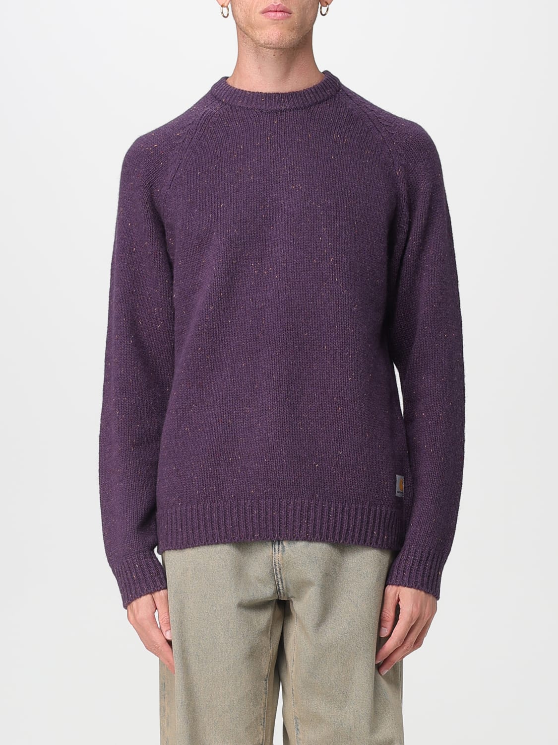CARHARTT WIP SWEATER: Sweater men Carhartt Wip, Wine - Img 1