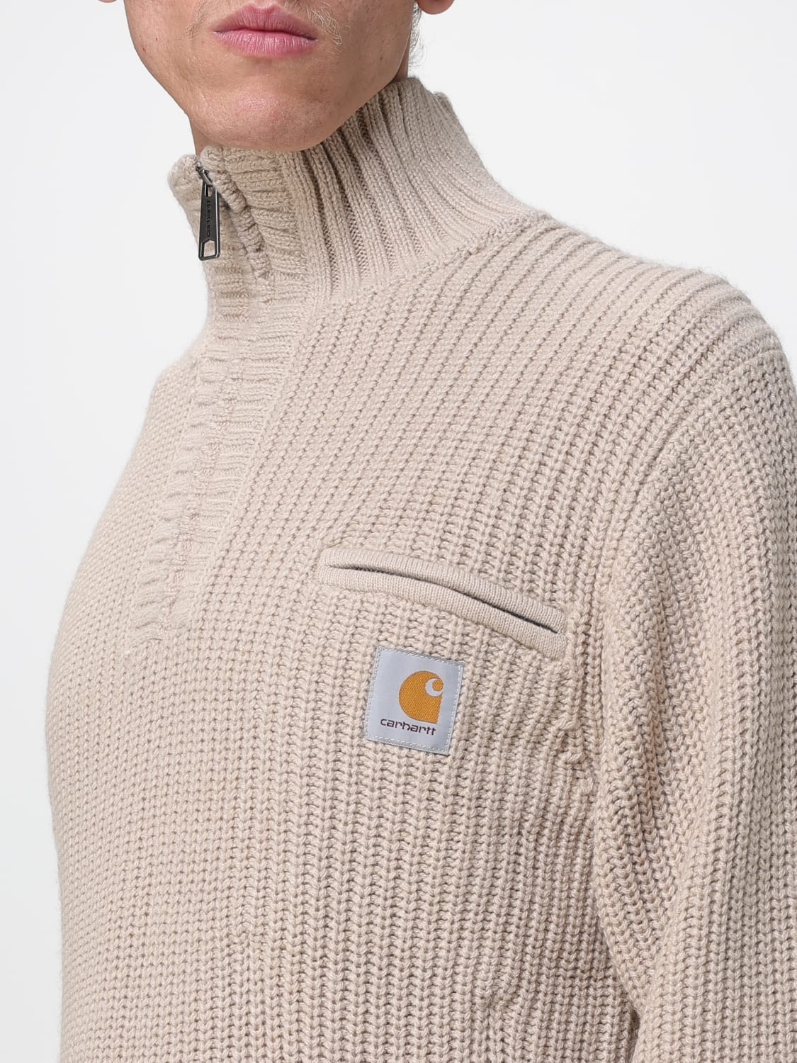 CARHARTT WIP SWEATER: Sweater men Carhartt Wip, Natural - Img 3