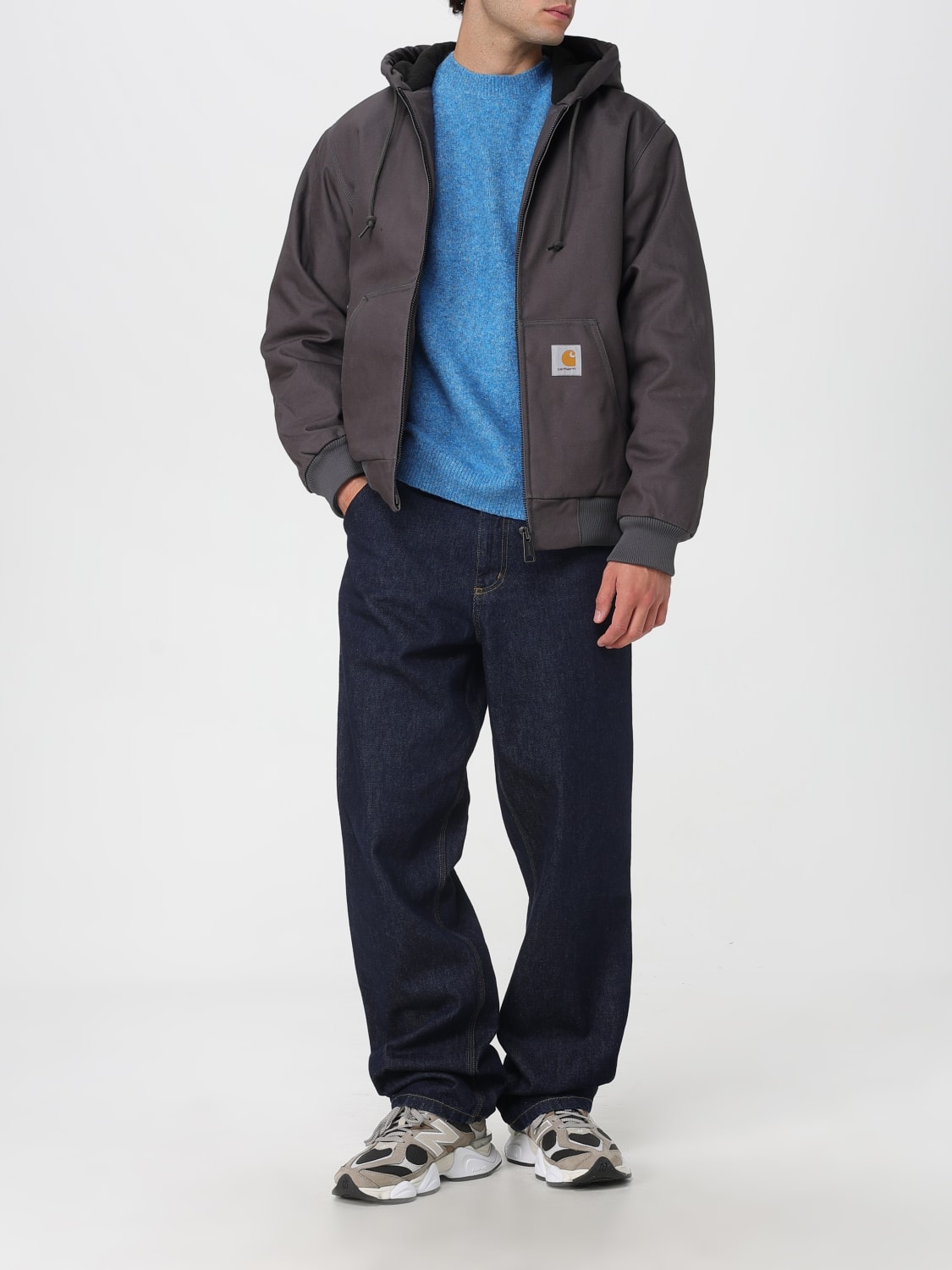 CARHARTT WIP SWEATER: Sweater men Carhartt Wip, Gnawed Blue - Img 2