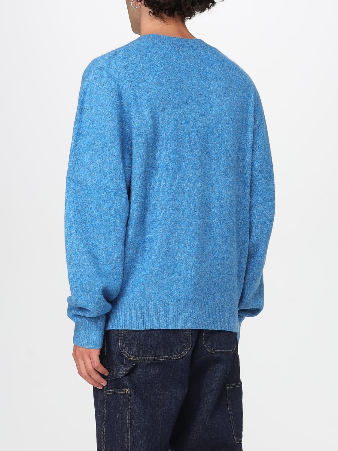 CARHARTT WIP SWEATER: Sweater men Carhartt Wip, Gnawed Blue - Img 3