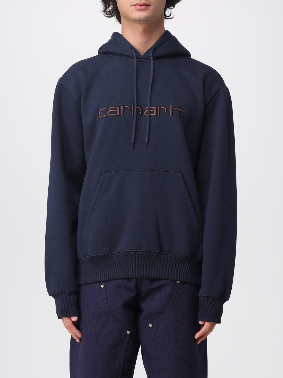 CARHARTT WIP SWEATSHIRT: Sweatshirt men Carhartt Wip, Blue - Img 1