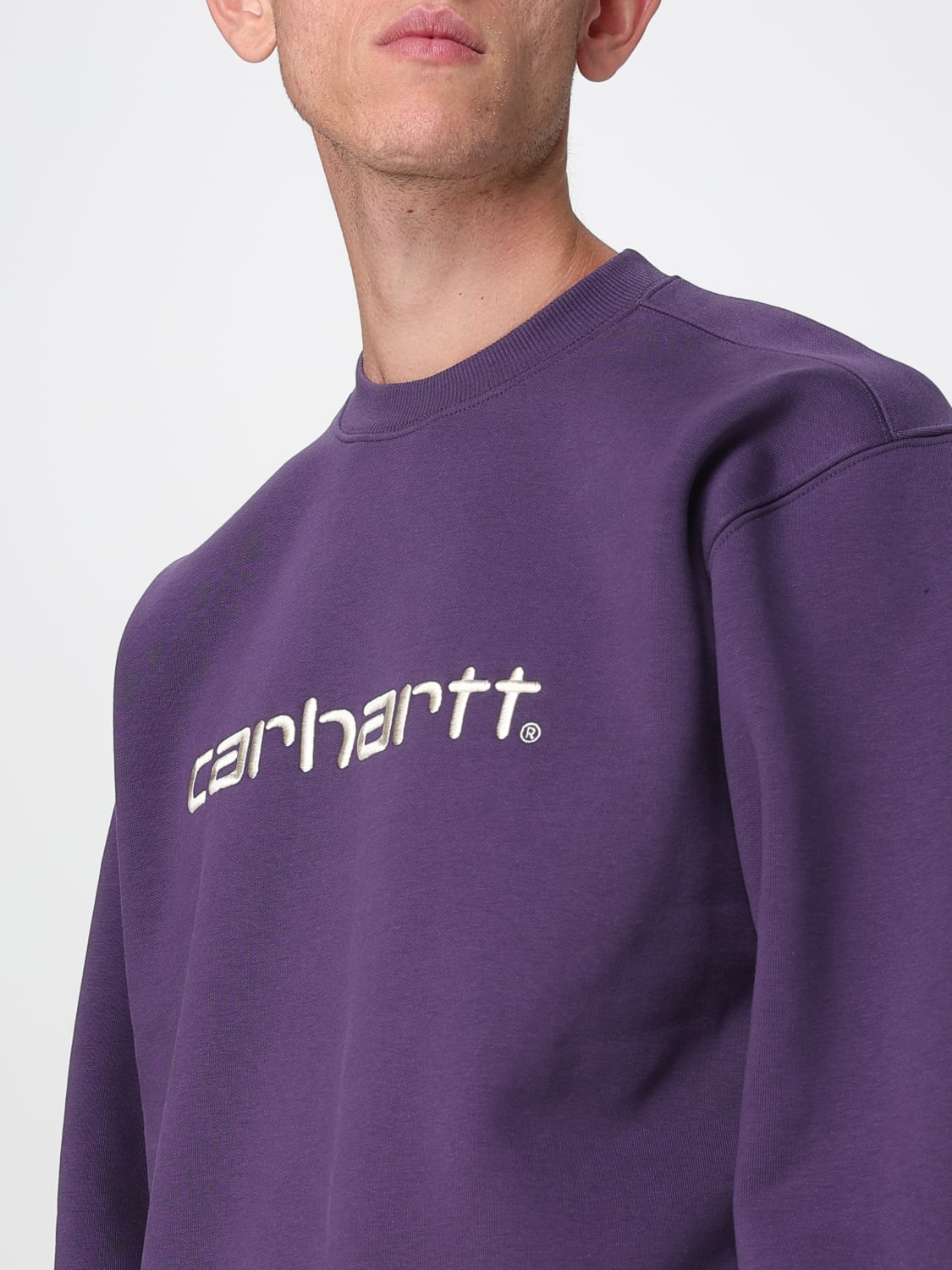 CARHARTT WIP SWEATSHIRT: Sweatshirt men Carhartt Wip, Violet - Img 3