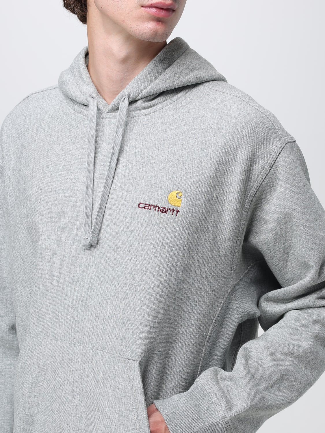 CARHARTT WIP SWEATSHIRT: Sweatshirt men Carhartt Wip, Grey - Img 3