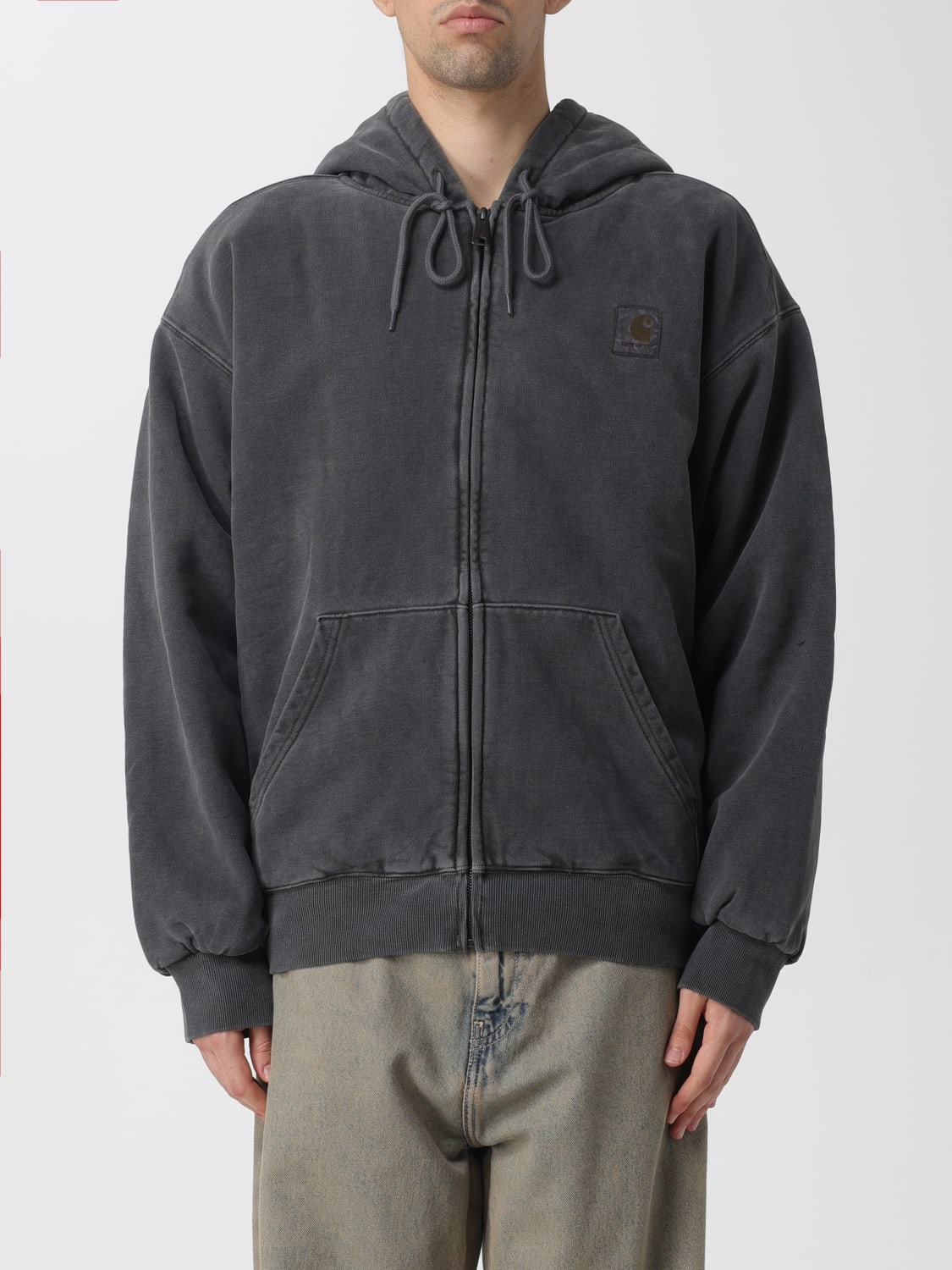 CARHARTT WIP スウェットシャツ: スウェットシャツ メンズ Carhartt Wip, ブラック - Img 1