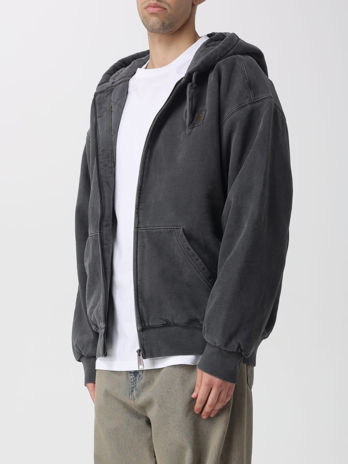 CARHARTT WIP スウェットシャツ: スウェットシャツ メンズ Carhartt Wip, ブラック - Img 4