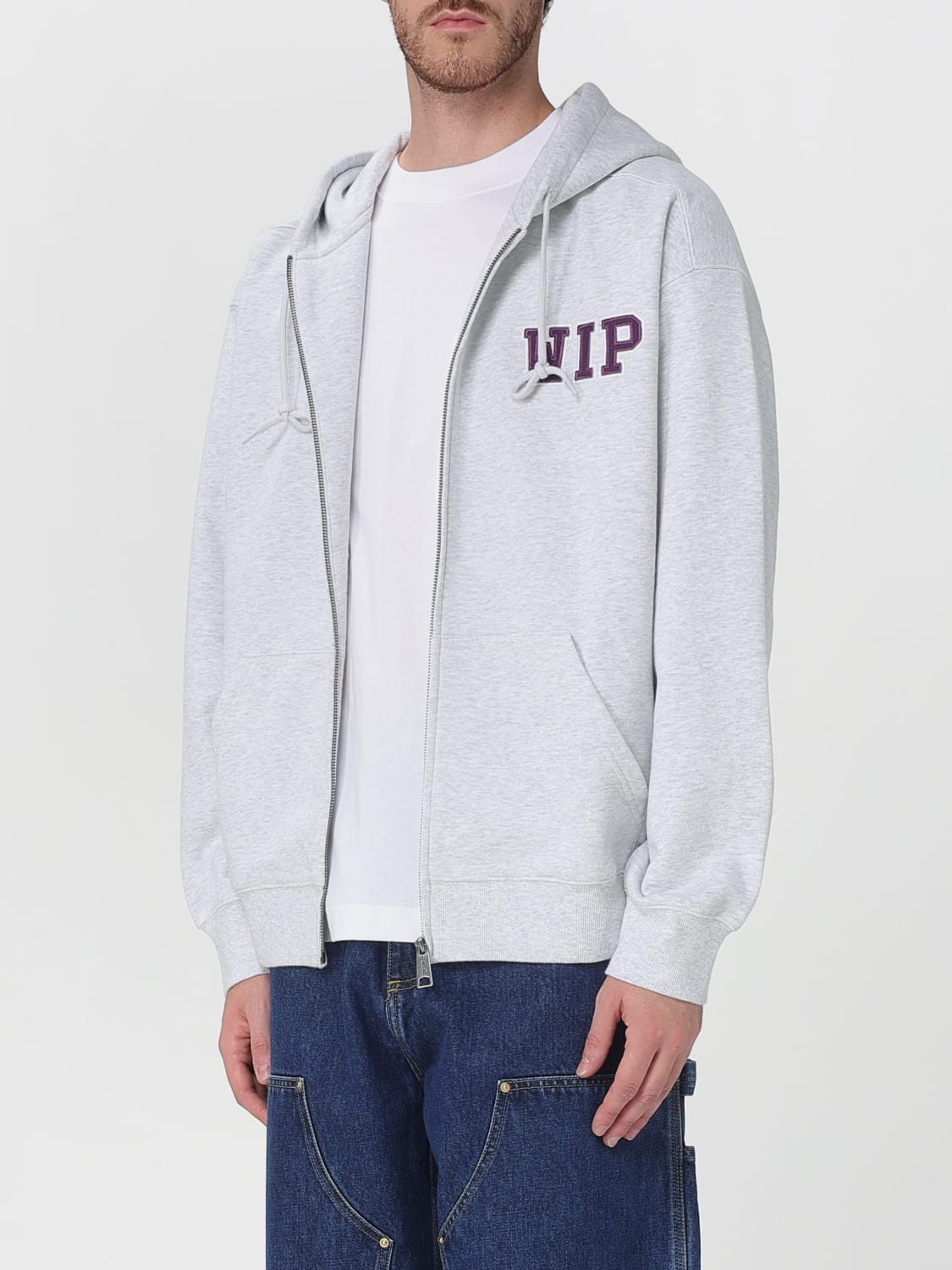 CARHARTT WIP SWEATSHIRT: Sweatshirt men Carhartt Wip, Grey - Img 3