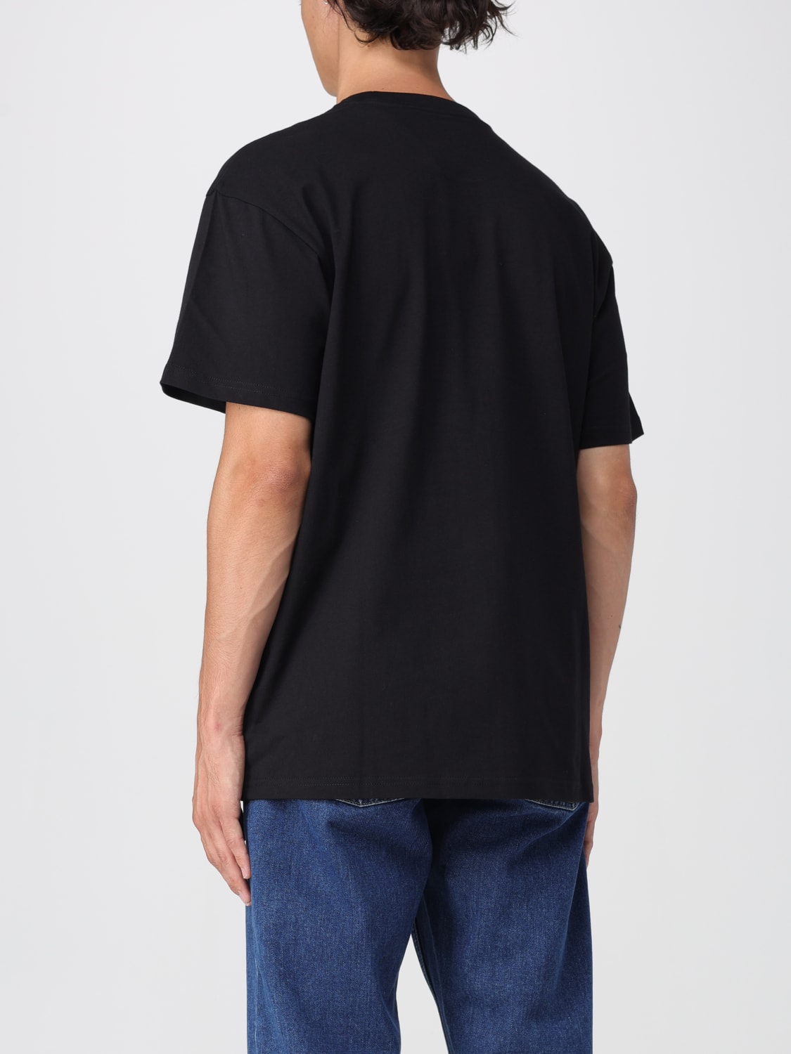 CARHARTT WIP T-SHIRT: T-shirt men Carhartt Wip, Black - Img 2