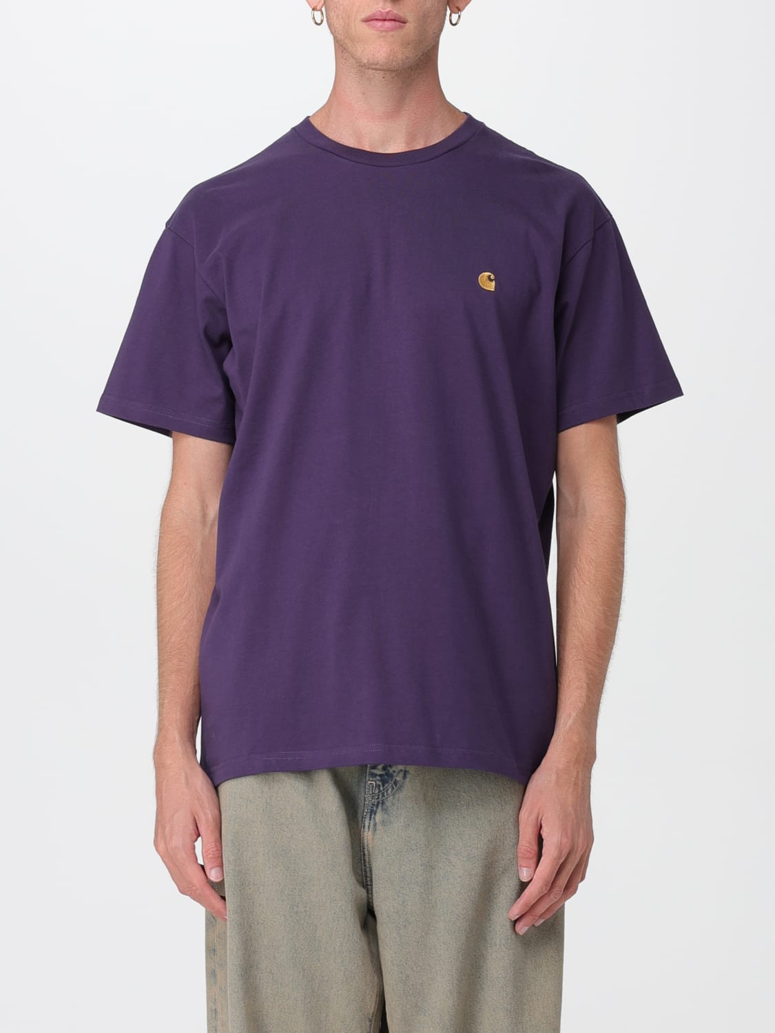 CARHARTT WIP T-SHIRT: T-shirt herren Carhartt Wip, Violett - Img 1