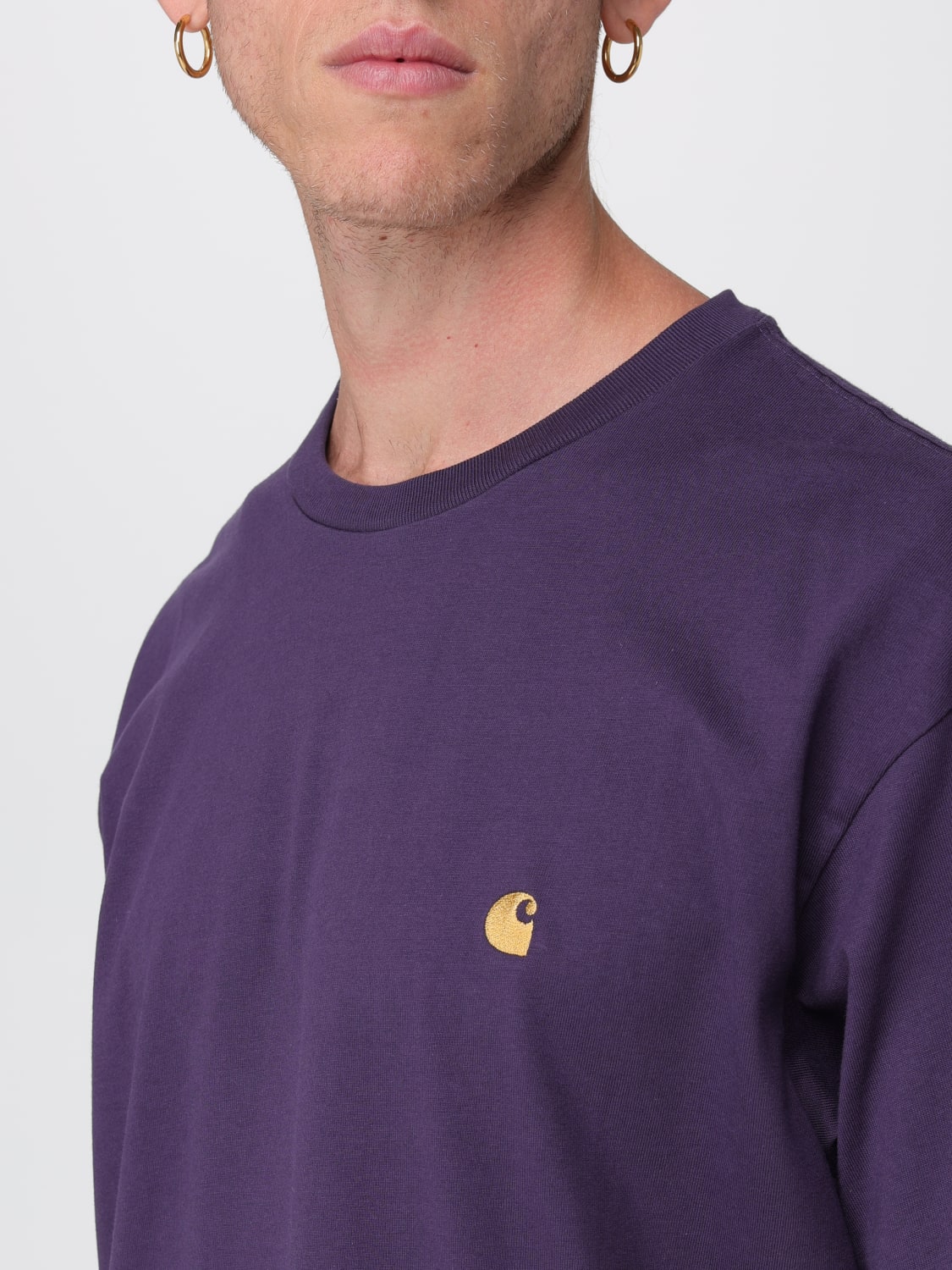CARHARTT WIP T-SHIRT: T-shirt herren Carhartt Wip, Violett - Img 3