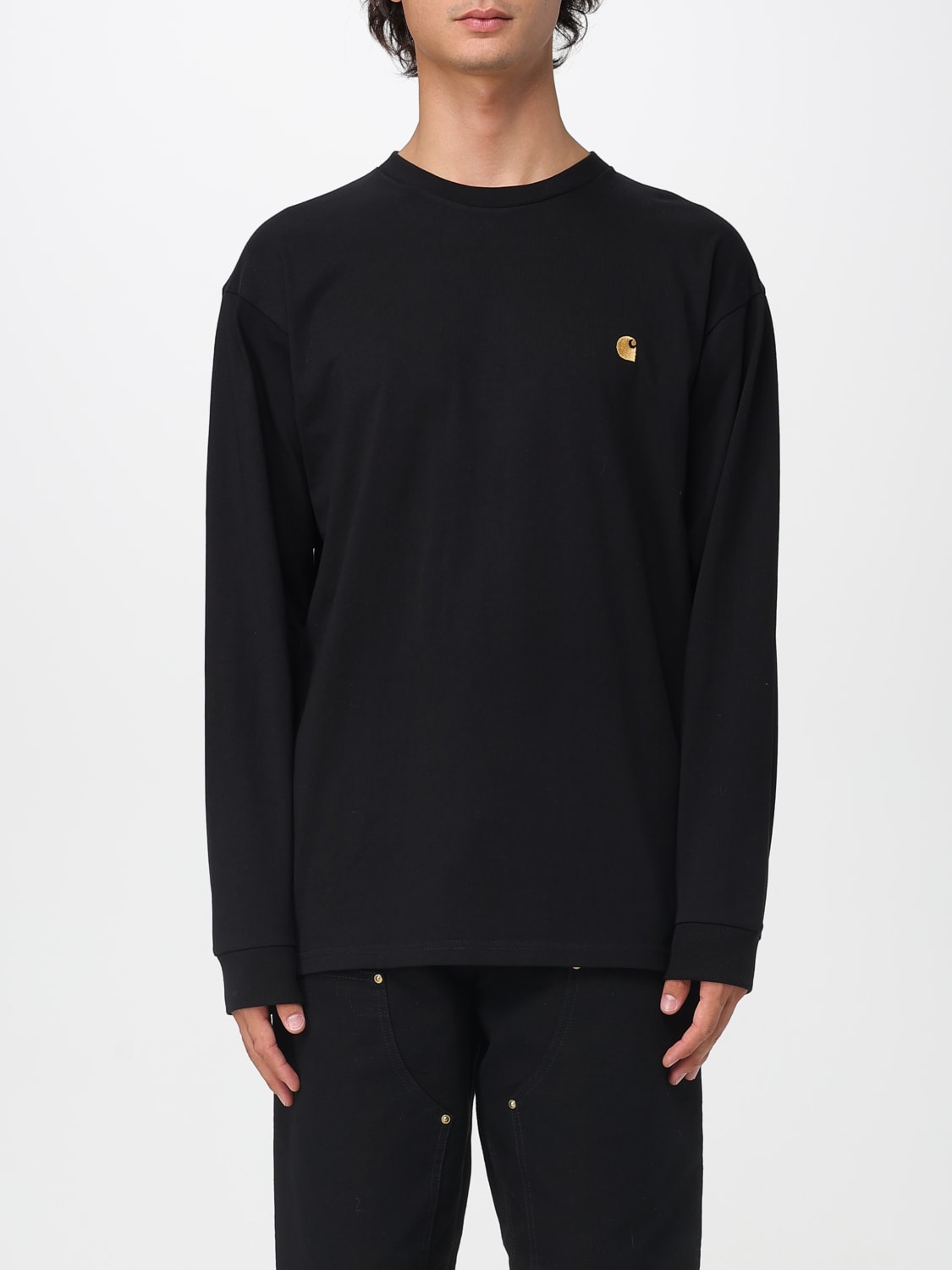 CARHARTT WIP T-SHIRT: T-shirt men Carhartt Wip, Black - Img 1