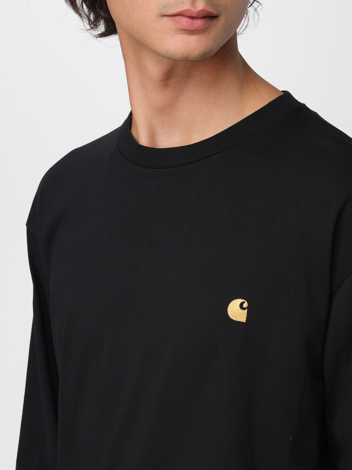 CARHARTT WIP T-SHIRT: T-shirt men Carhartt Wip, Black - Img 4